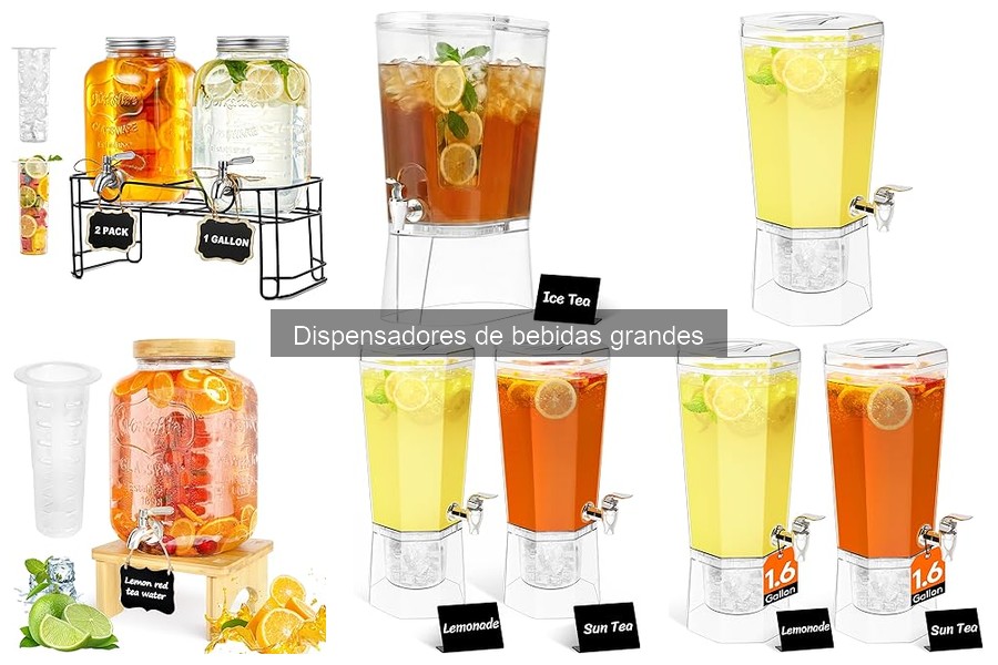 Cómo elegir el mejor dispensador de bebidas grandes
