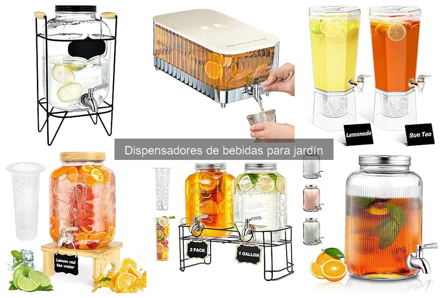 Cómo elegir el mejor dispensador de bebidas para jardín