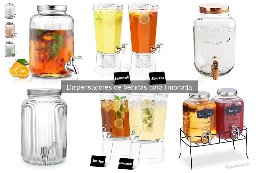 Cómo elegir el mejor dispensador de bebidas para limonada
