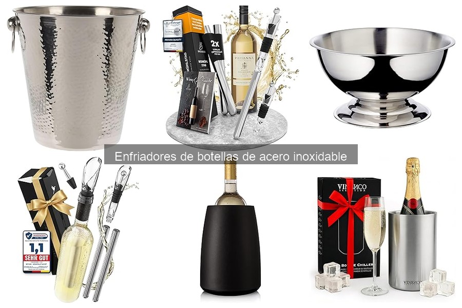 Cómo elegir el mejor enfriador de botellas de acero inoxidable