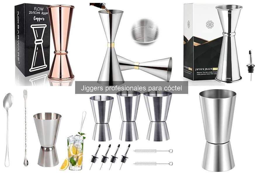 Cómo elegir el mejor jigger para bartending