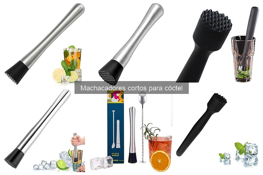 Cómo Elegir el Mejor Machacador Corto para Cócteles