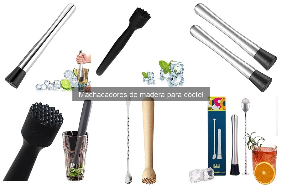 Cómo elegir el mejor machacador de madera para cócteles
