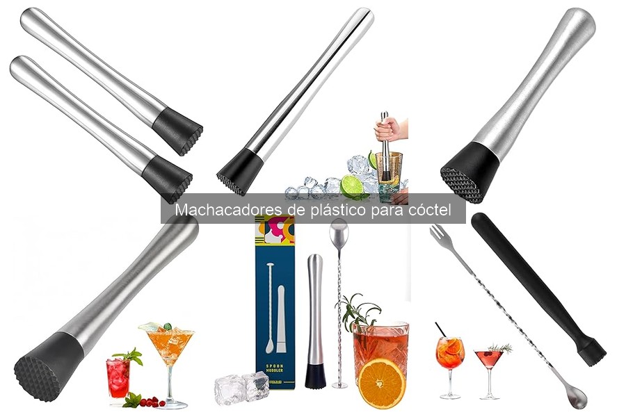 Cómo elegir el mejor machacador de plástico para cócteles
