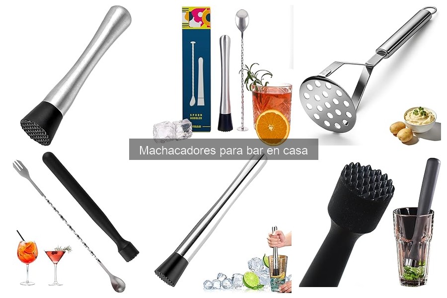 Cómo elegir el mejor machacador para bar en casa