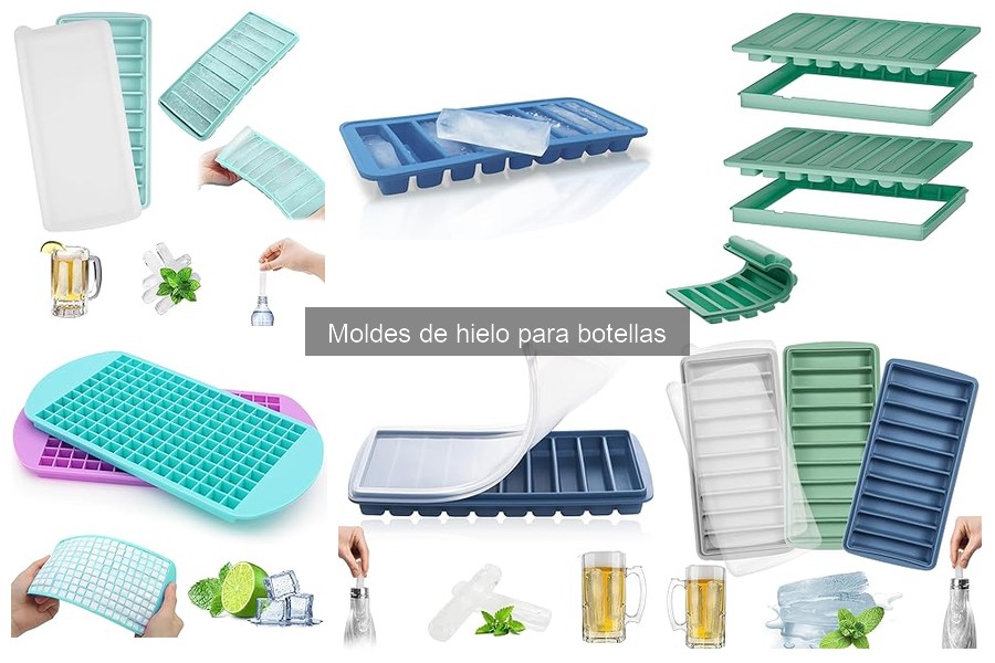 Cómo elegir el mejor molde de hielo para botellas