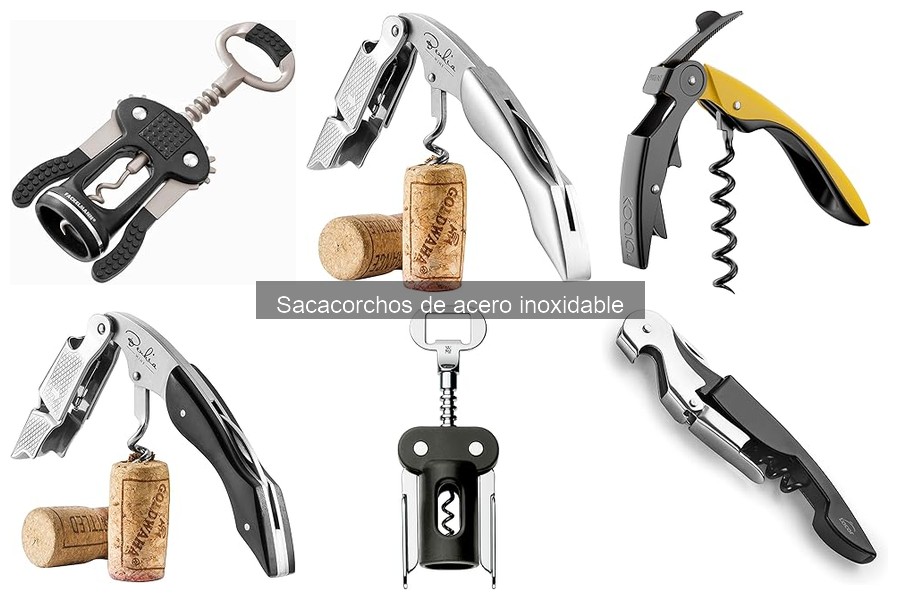 ¿Cómo elegir el mejor sacacorchos de acero inoxidable?