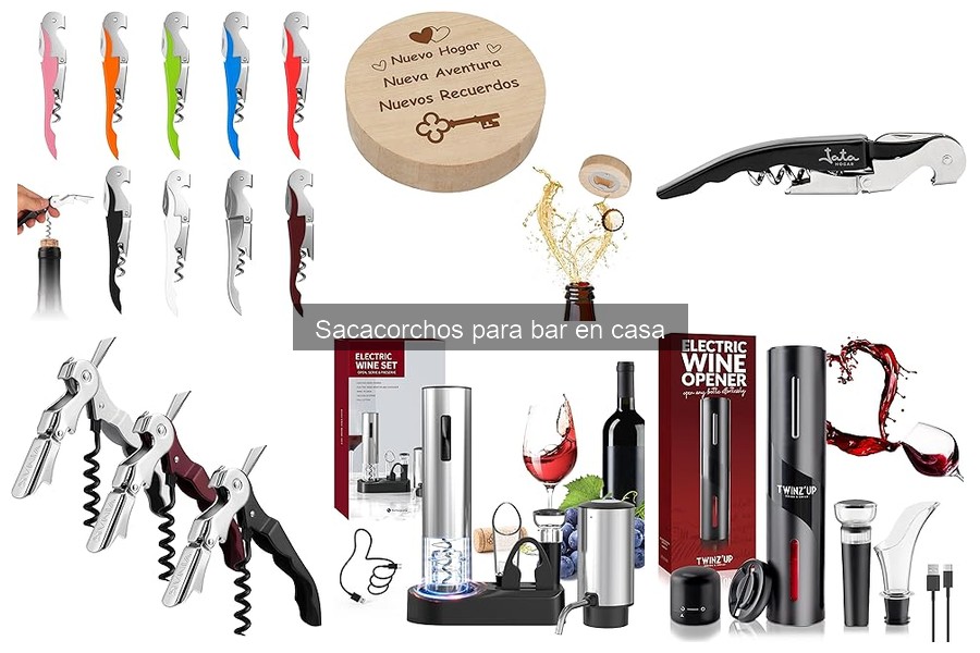 Cómo elegir el mejor sacacorchos para vino en casa