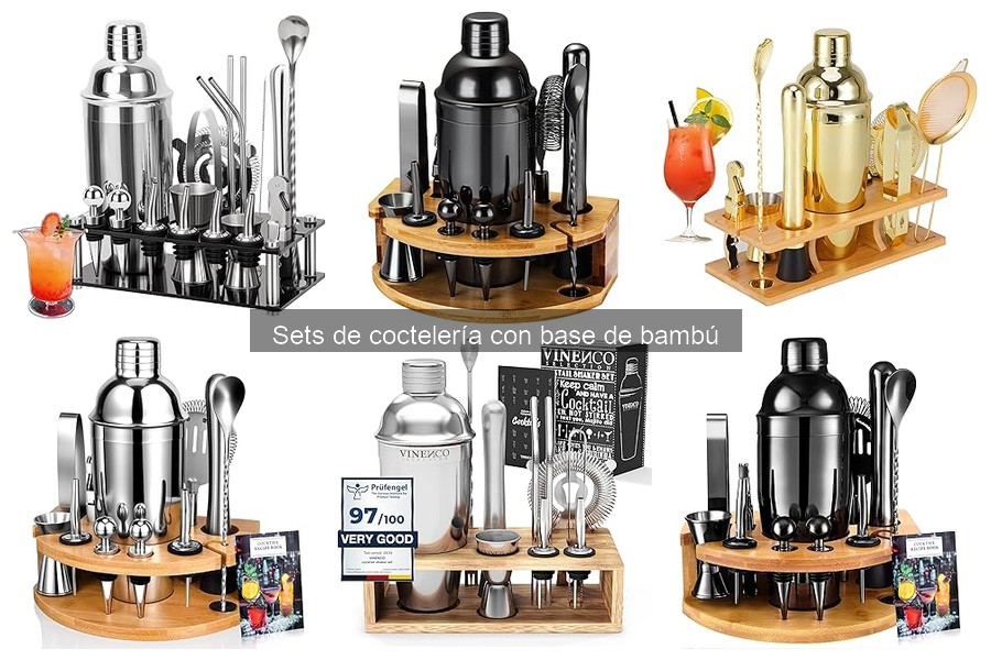 Cómo Elegir el Mejor Set de Coctelería con Base de Bambú