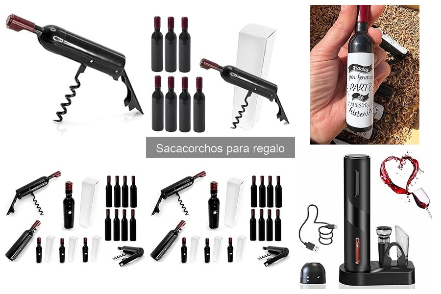 Cómo elegir el sacacorchos ideal para regalar