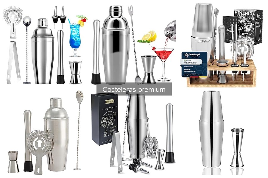 Cómo elegir la coctelera premium adecuada para tu bar en casa