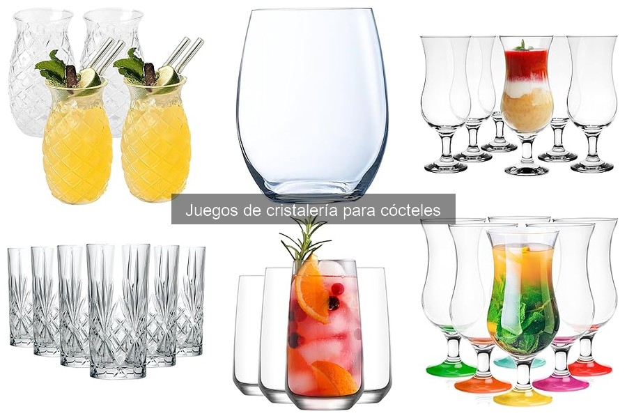 Cómo Elegir la Cristalería Ideal para Cócteles de Verano