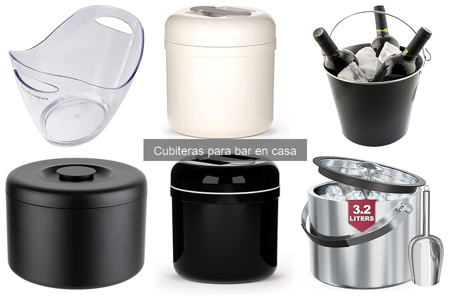 Cómo elegir la cubitera adecuada para tu bar en casa