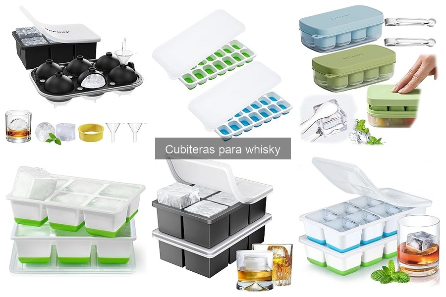 Cómo elegir la cubitera perfecta para whisky según la ocasión