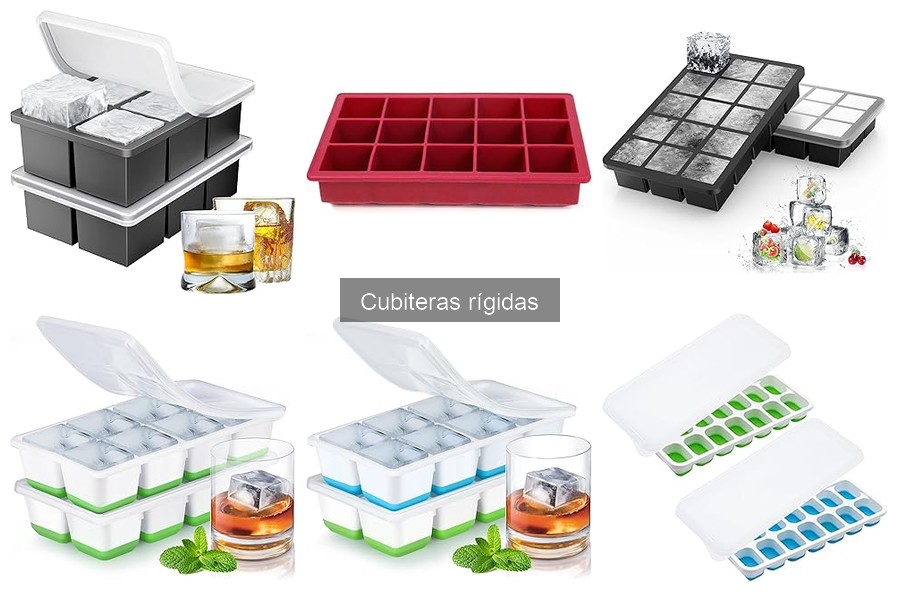 Cómo elegir la cubitera rígida perfecta para tus cócteles