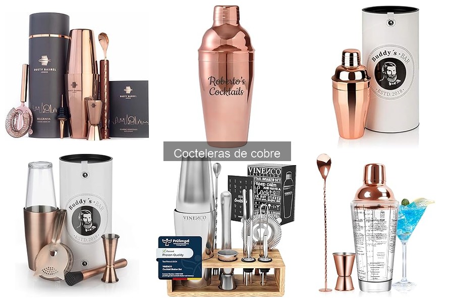 Cómo Elegir la Mejor Coctelera de Cobre para Ti