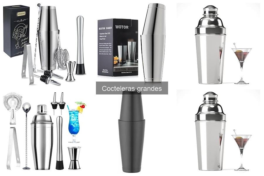 Cómo elegir la mejor coctelera grande para tu bar en casa
