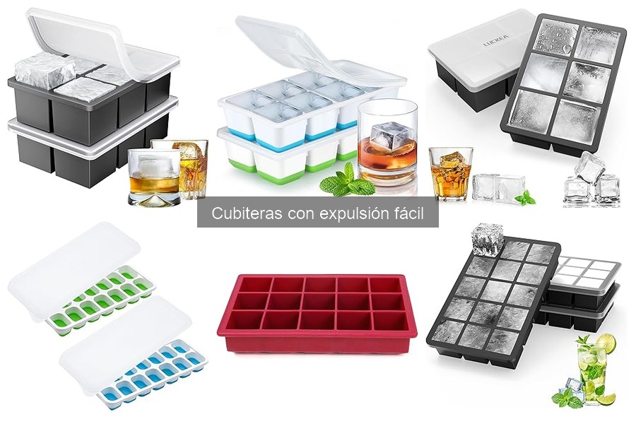 Cómo elegir la mejor cubitera con expulsión fácil