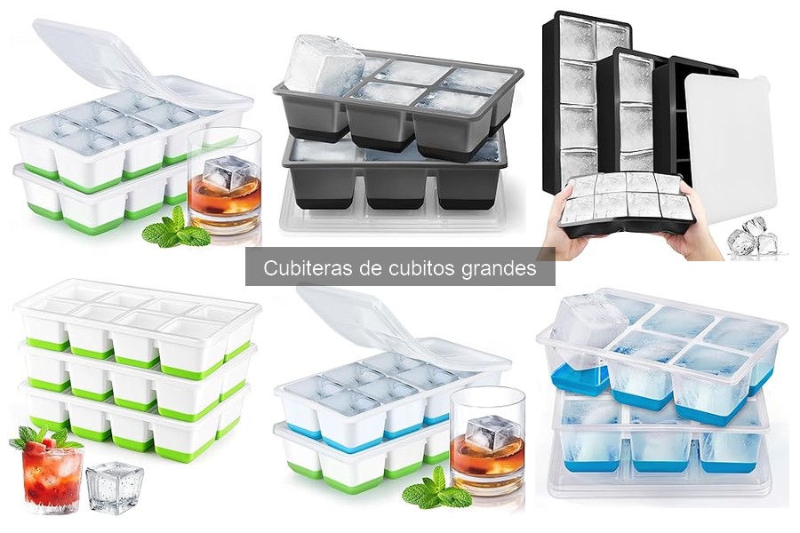 Cómo elegir la mejor cubitera de cubitos grandes