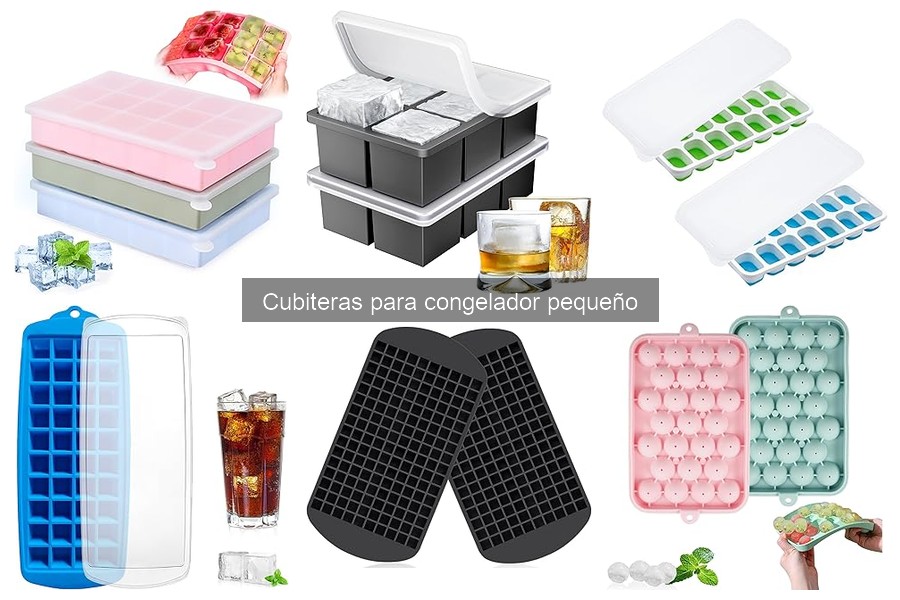 Cómo elegir la mejor cubitera para congelador pequeño