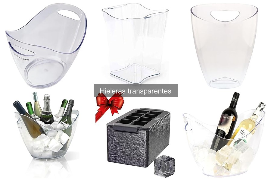 Cómo elegir la mejor hielera transparente para tus bebidas