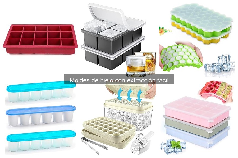 Cómo elegir moldes de hielo con extracción fácil