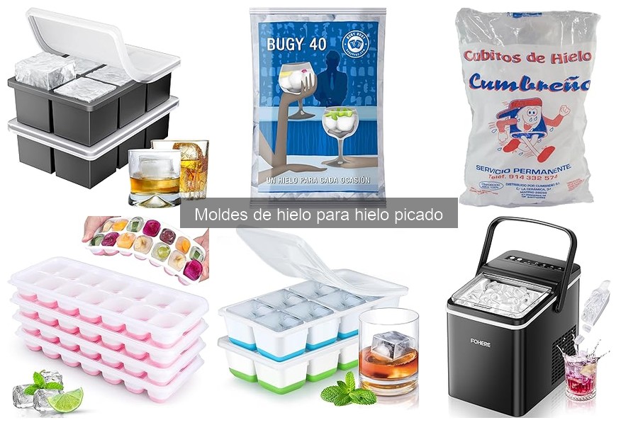 Cómo Elegir Moldes de Hielo para Hielo Picado