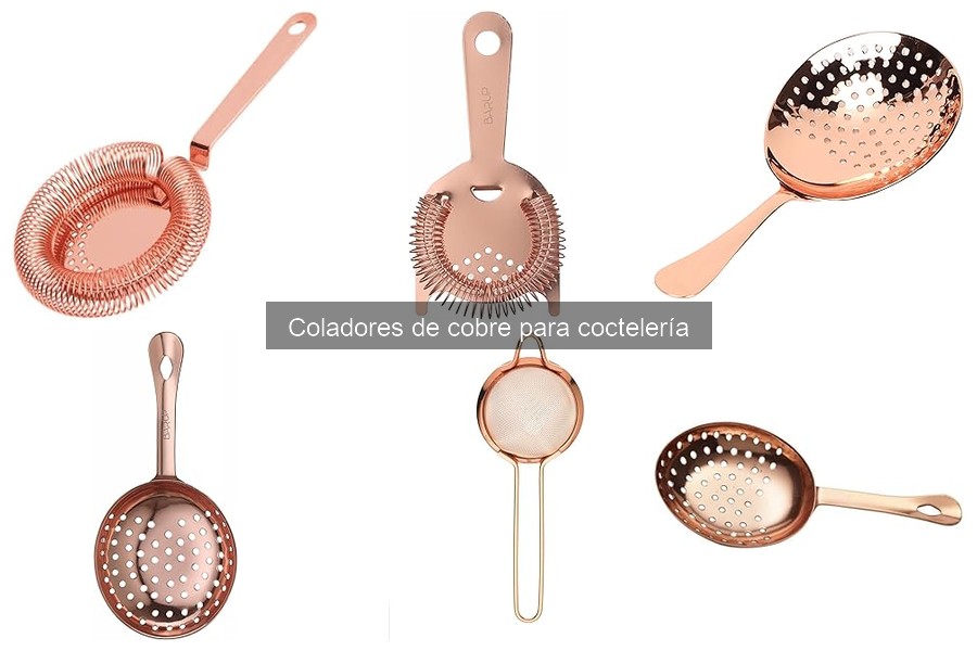 Cómo elegir un colador de cobre para cocteles