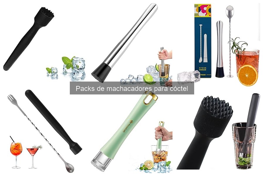 Cómo elegir un machacador para cócteles: guía práctica