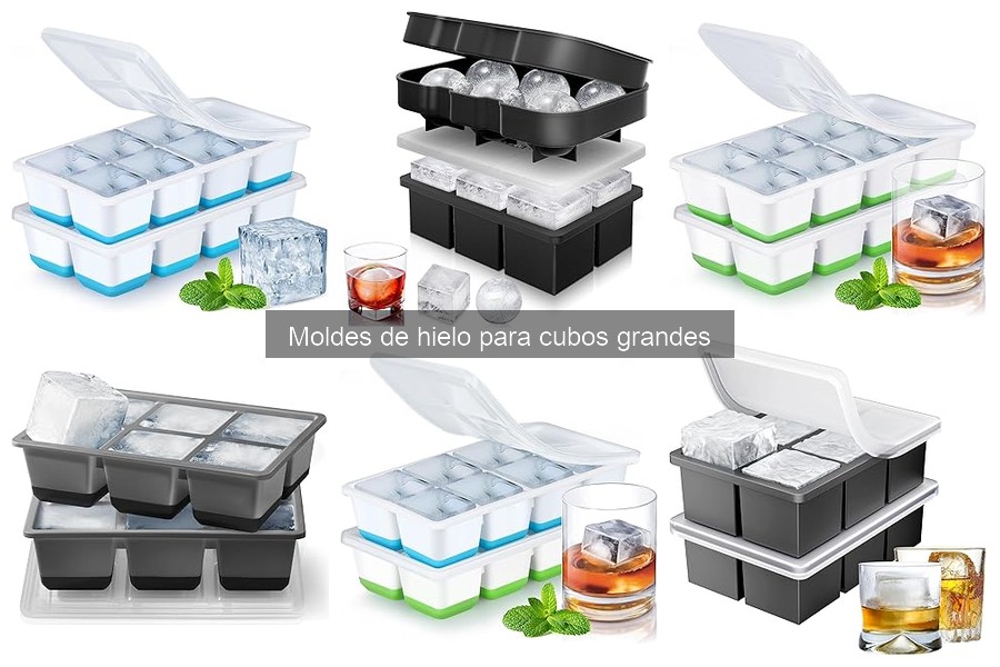 Cómo Elegir un Molde de Hielo para Cubos Grandes