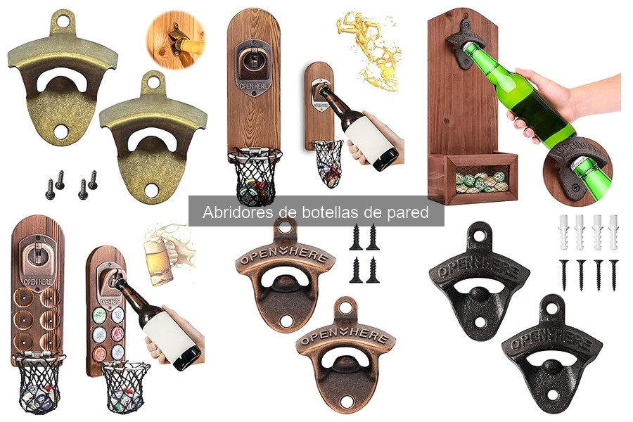 Cómo instalar un abridor de botellas de pared fácilmente