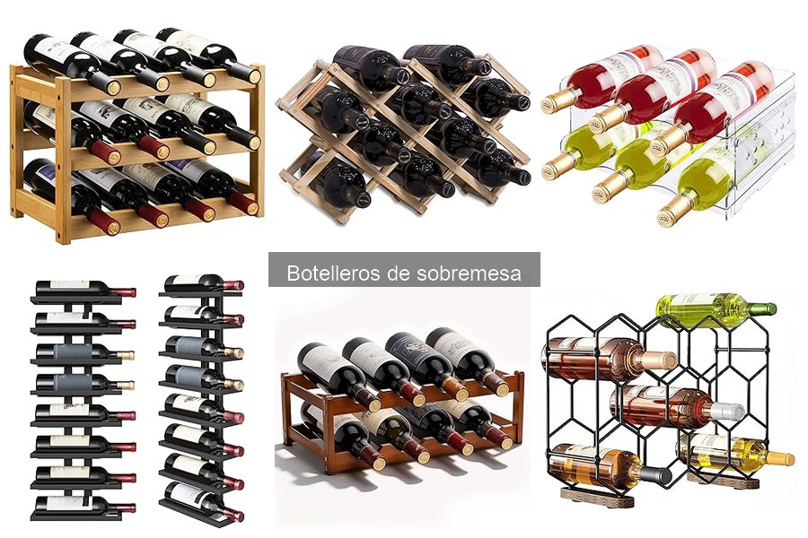 Cómo instalar un botellero de sobremesa fácilmente