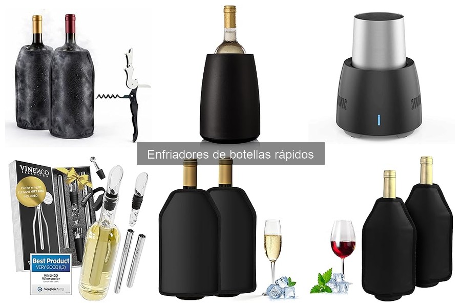 Cómo instalar y usar un enfriador de botellas rápido