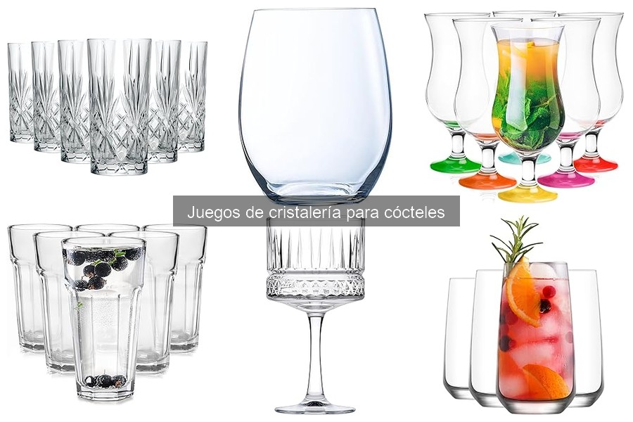 Cómo la cristalería cambia el sabor de tus cócteles