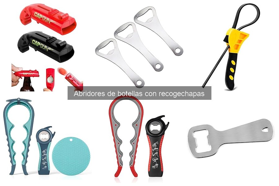 Cómo limpiar un abridor de botellas con recogechapas