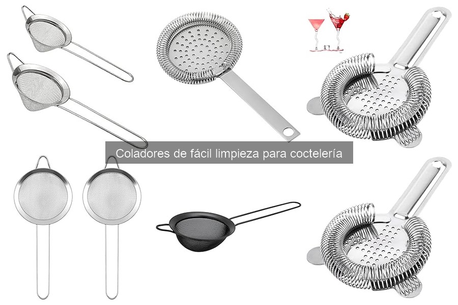 Cómo limpiar un colador de coctelería fácilmente