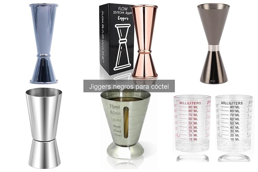 Cómo limpiar y cuidar tu jigger negro para cócteles