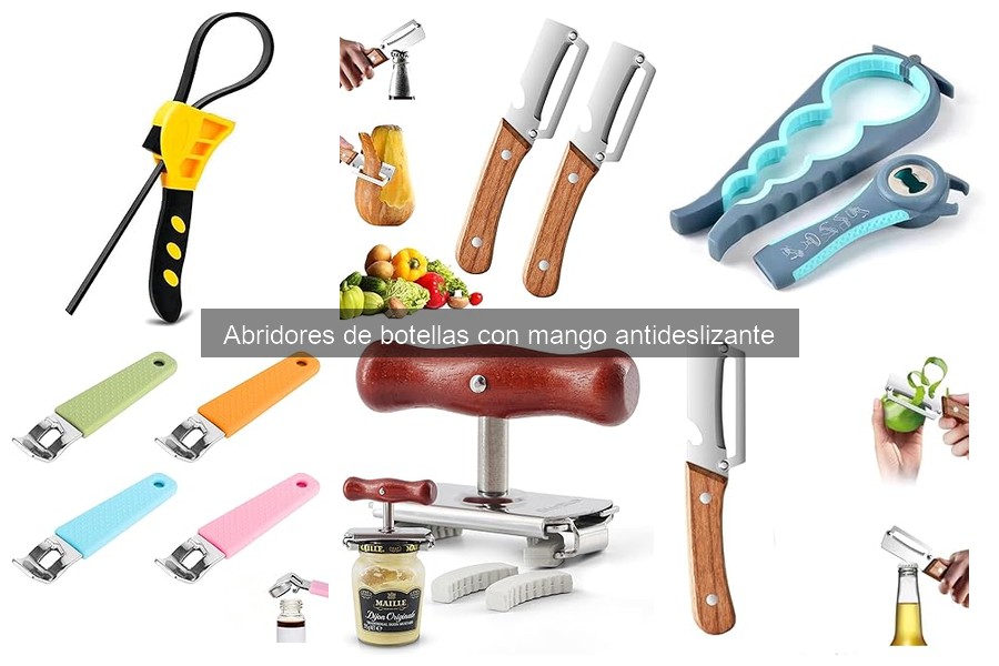 Cómo limpiar y mantener abridores de botellas antideslizantes