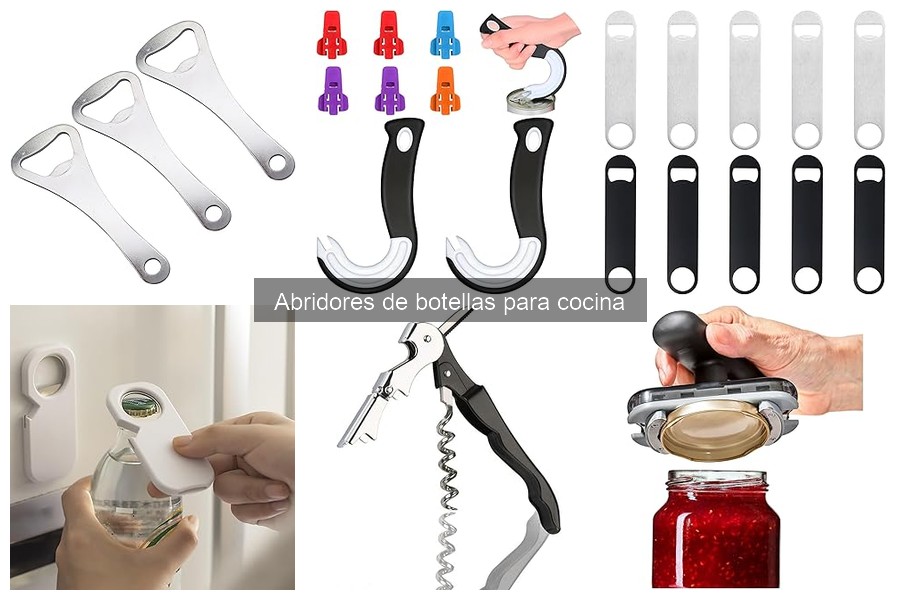 Cómo limpiar y mantener abridores de botellas de cocina