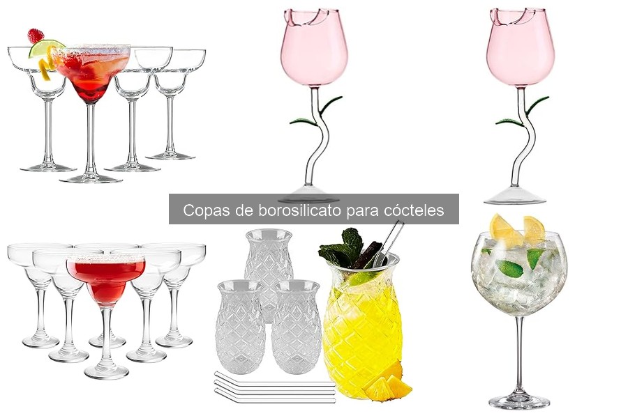 Cómo limpiar y mantener copas de borosilicato para cócteles