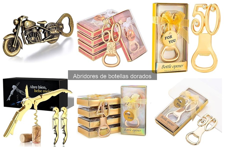 Cómo limpiar y mantener tu abridor de botellas dorado