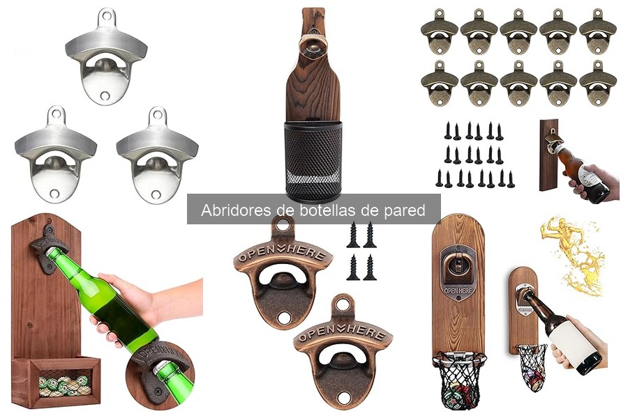 Cómo limpiar y mantener un abridor de botellas de pared