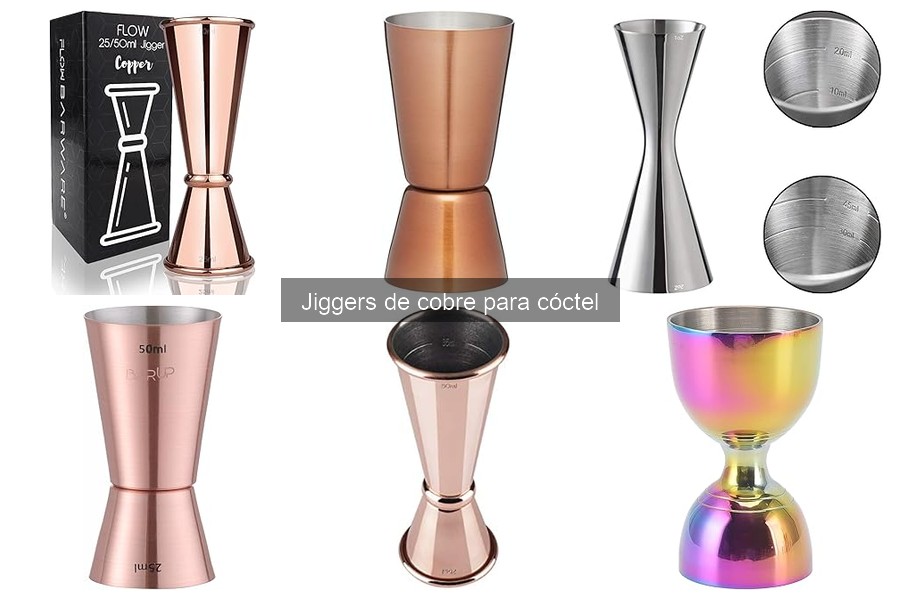 Cómo limpiar y mantener un jigger de cobre para cócteles