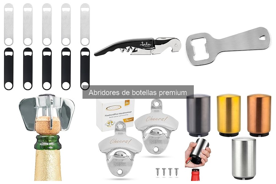 Cómo mantener abridores de botellas premium en perfectas condiciones