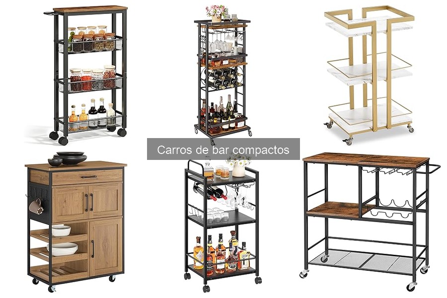 Cómo mantener tu carro de bar compacto en perfecto estado