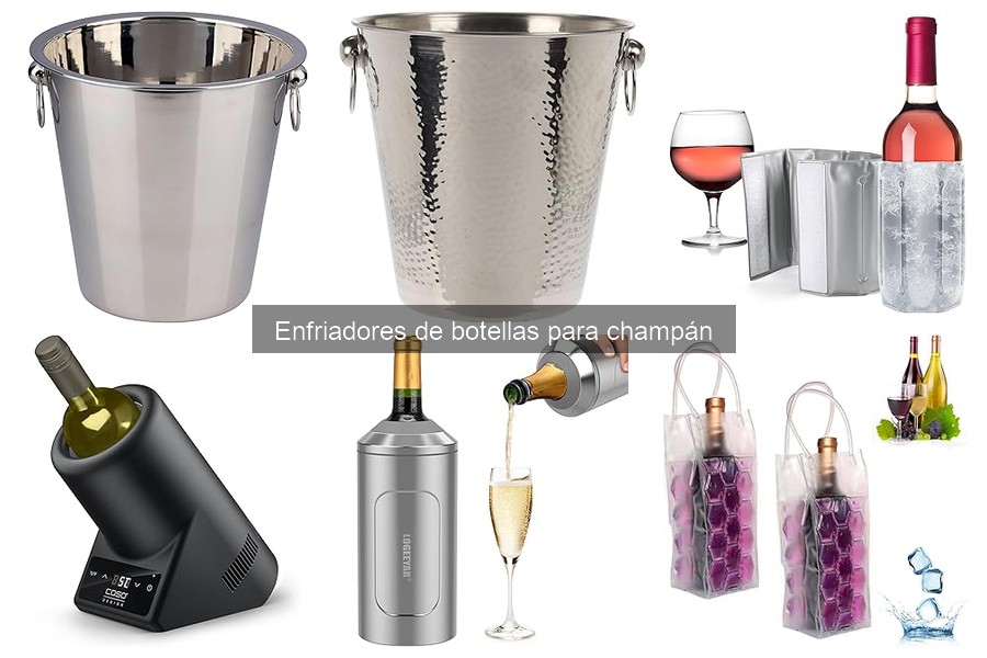 Cómo mantener tu enfriador de champán en perfecto estado
