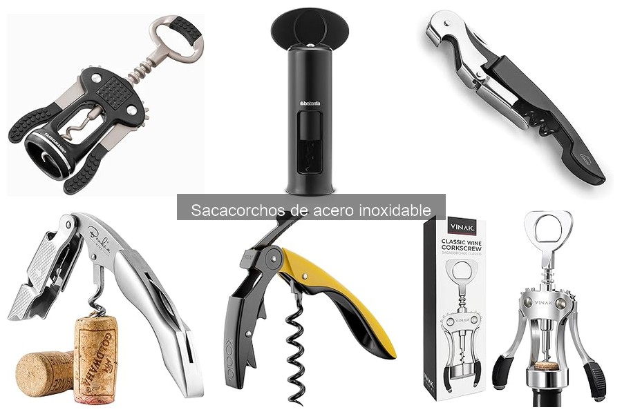 Cómo mantener tu sacacorchos de acero inoxidable en perfecto estado
