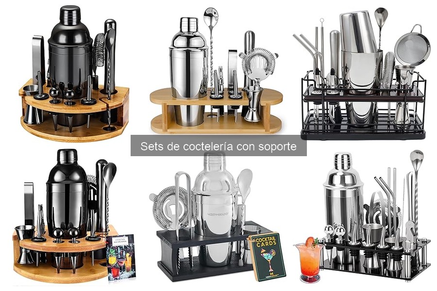 Cómo mantener tu set de coctelería con soporte en perfecto estado