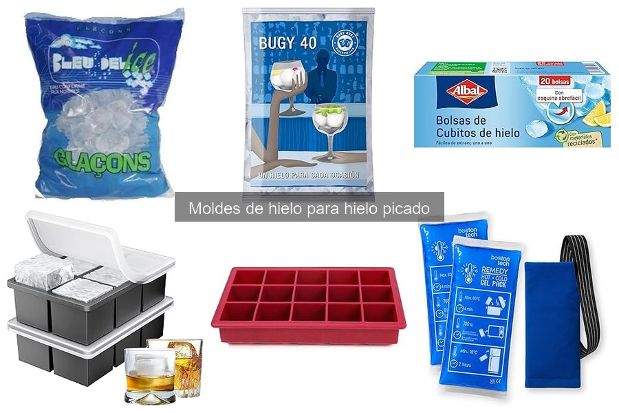 ** Cómo mantener tus moldes de hielo picado en perfecto estado