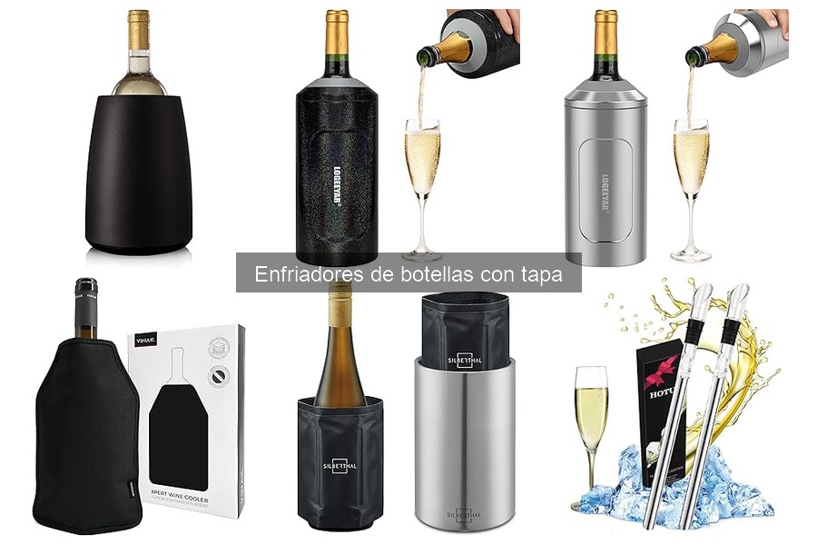 Cómo mantener y limpiar enfriadores de botellas con tapa